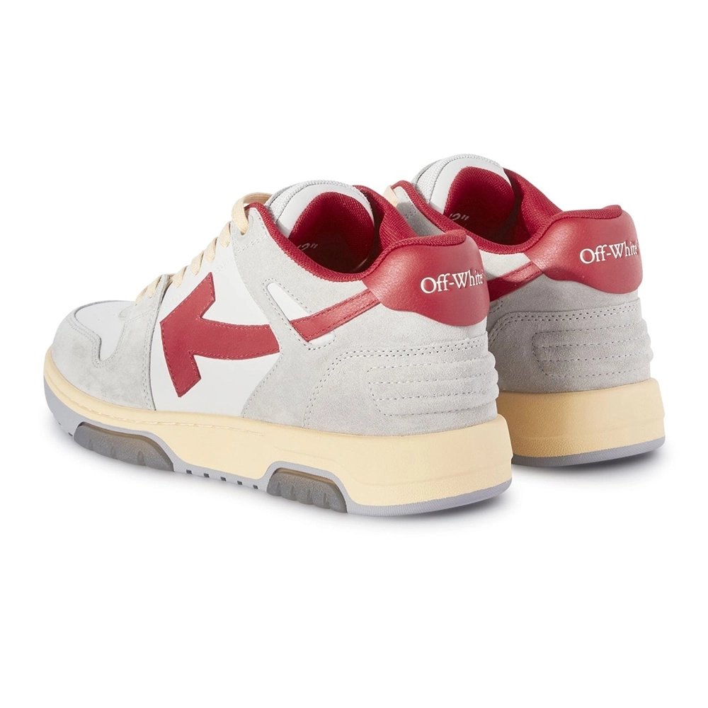 Off-White Out of Office Low Light Grey Red,Off-White Out of Office