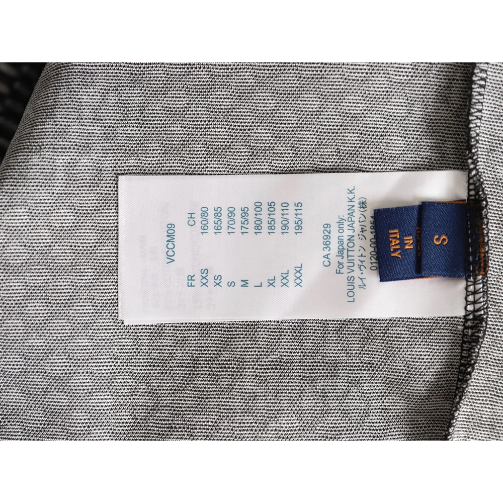Louis Vuitton Pharrell checkerboard rhinestone woolen short-sleeved T-shirt TSK1,Louis Vuitton