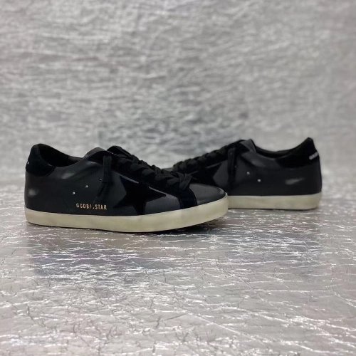Golden Goose Super-Star black Sneakers,GOLDEN GOOSE