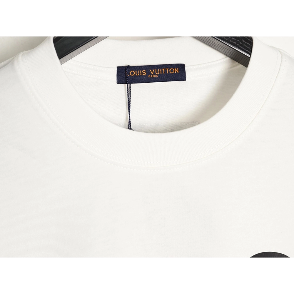 Louis Vuitton black blue lettering shortsleeved Tshirt,Louis Vuitton T Shirt,Tshirt,APPAREL