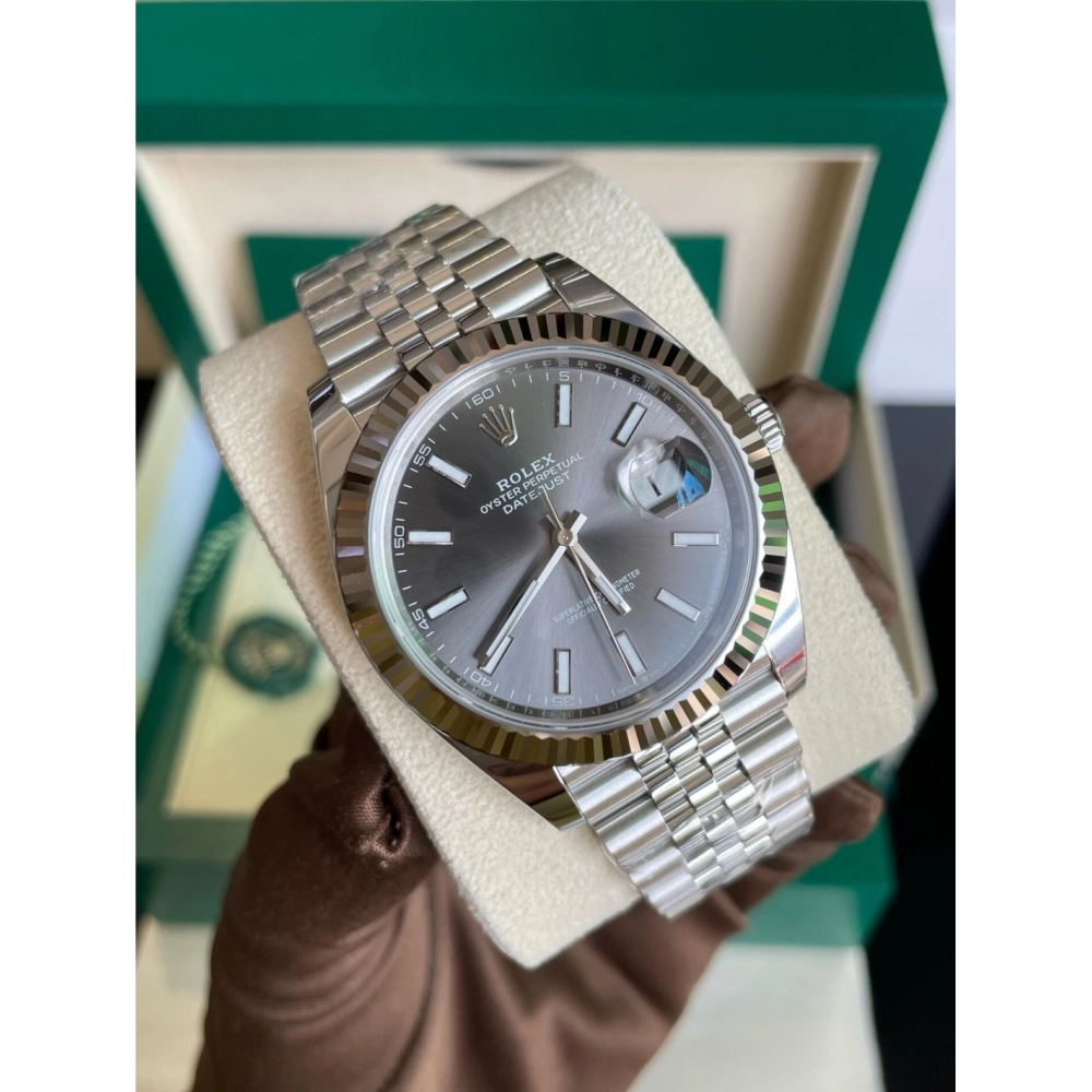 Datejust M126334-0014 Grey Dial Size 41mm