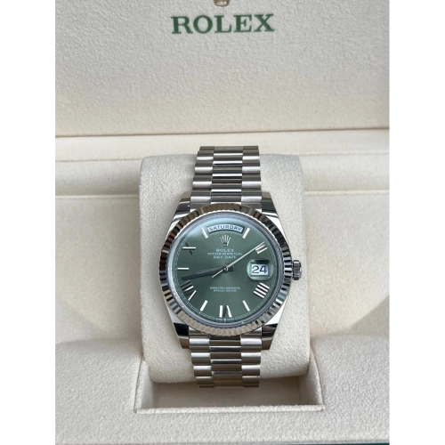 Day Date M228239-0033 Olive Green Dial Size 40mm