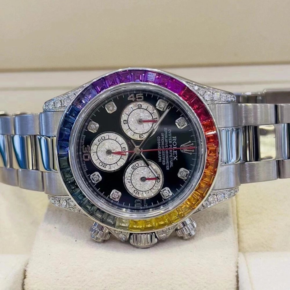 Daytona 116599RBOW Rainbow Watch With Diamonds