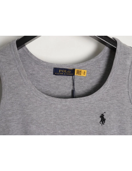 Ralph Lauren Womens Pony Embroidered Vest TSK1,Ralph Lauren