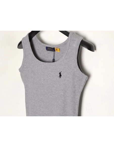 Ralph Lauren Womens Pony Embroidered Vest TSK1,Ralph Lauren