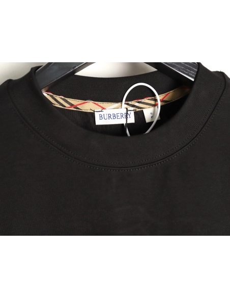 Burberry Warhorse Embroidered Round Neck Short Sleeve T-Shirt TSK1,Burberry