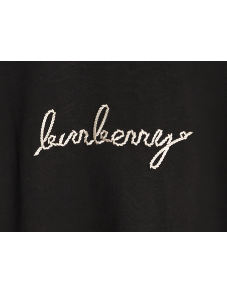 Burberry Warhorse Embroidered Round Neck Short Sleeve T-Shirt TSK1,Burberry