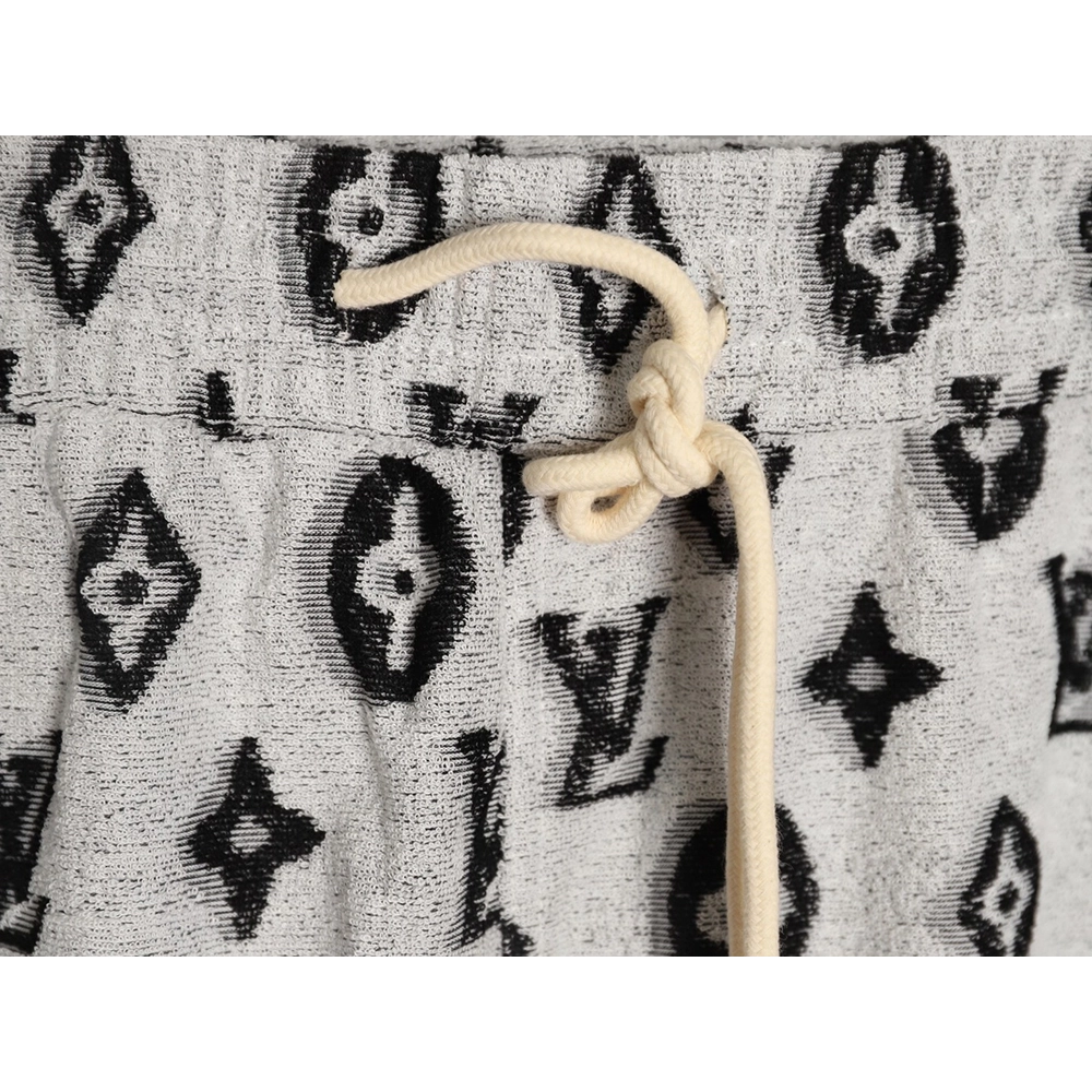 Louis Vuitton all-over monogram logo jacquard shorts TSK1,Louis Vuitton