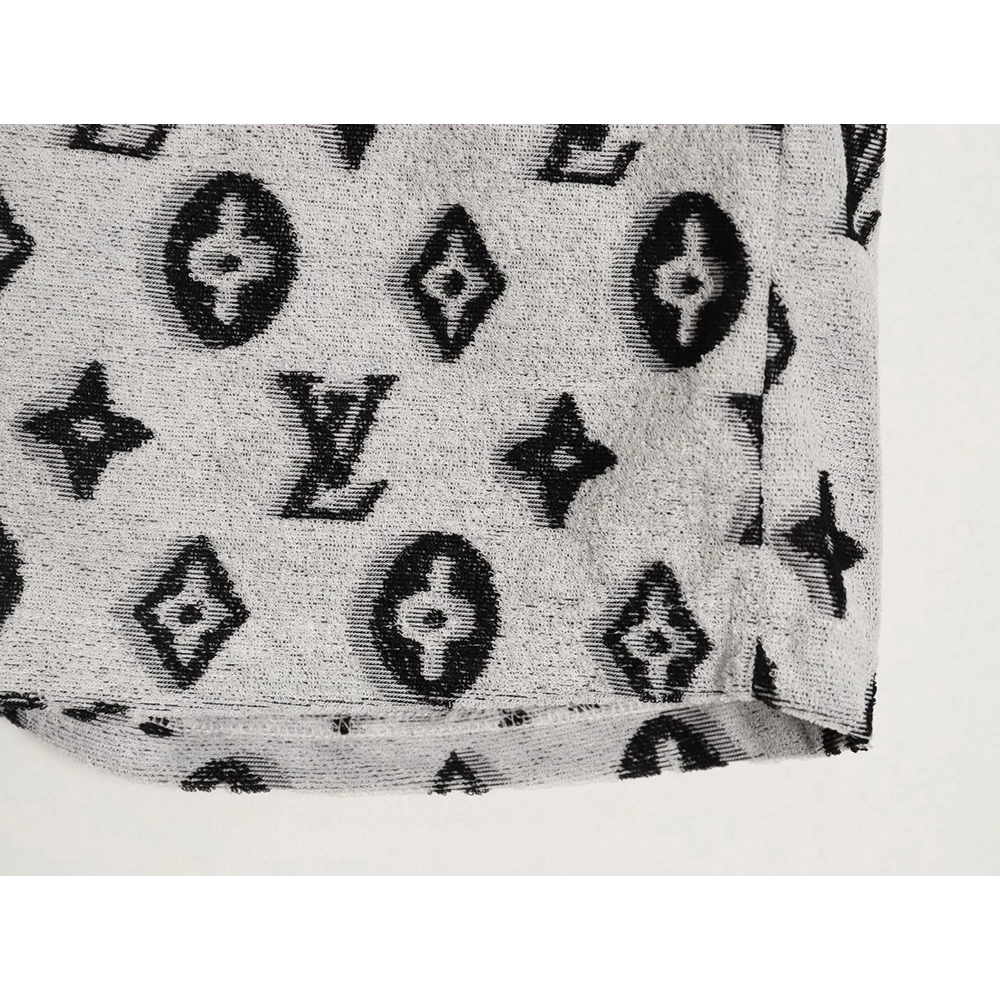 Louis Vuitton all-over monogram logo jacquard shorts TSK1,Louis Vuitton