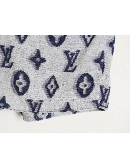 Louis Vuitton all-over monogram logo jacquard shorts,Louis Vuitton