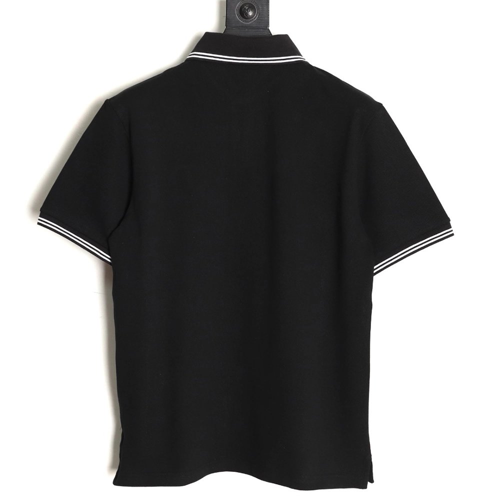 Dior embroidered logo short-sleeved polo shirt TSK1,Dior