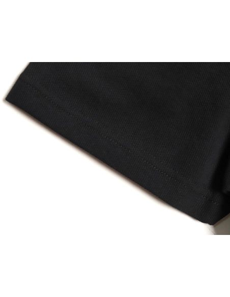 Burberry leather logo short-sleeved polo shirt TSK1,Burberry