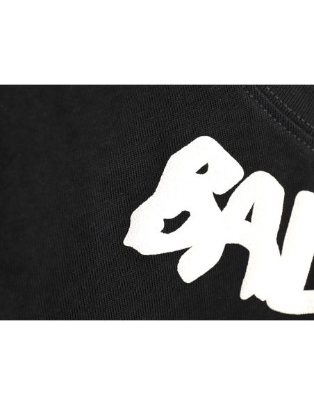 Balenciaga collar lettering short-sleeved T-shirt TSK1,Balenciaga