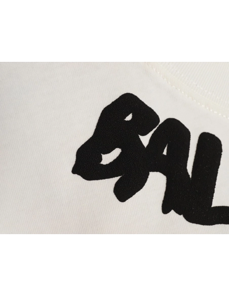 Balenciaga collar lettering short-sleeved T-shirt,Balenciaga