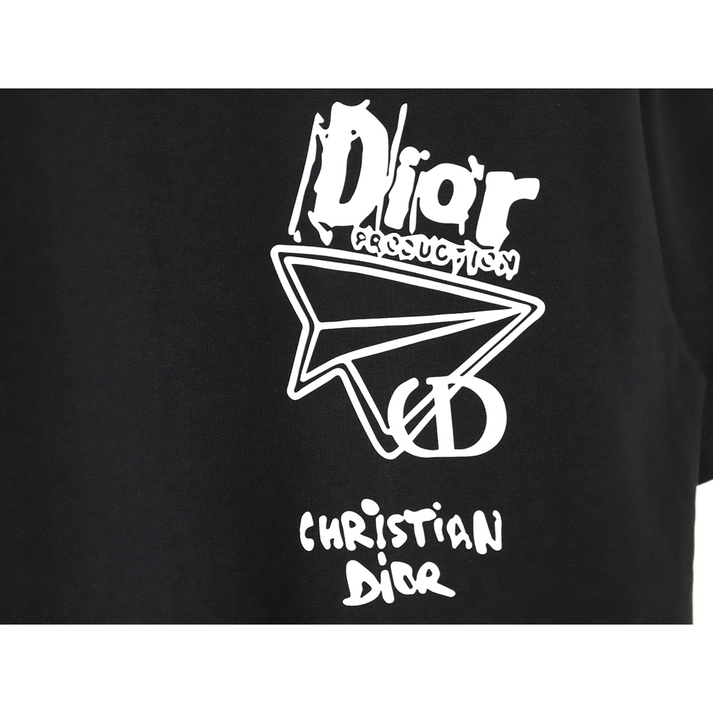 Dior Paper Plane Short-Sleeved T-Shirt TSK1,Dior