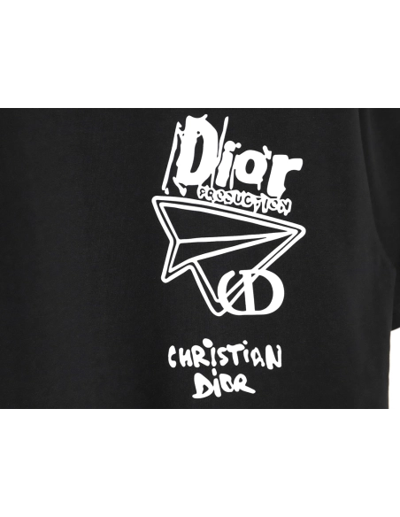 Dior Paper Plane Short-Sleeved T-Shirt TSK1,Dior