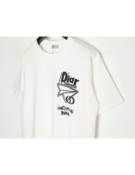 Dior Paper Plane Short-Sleeved T-Shirt,Dior