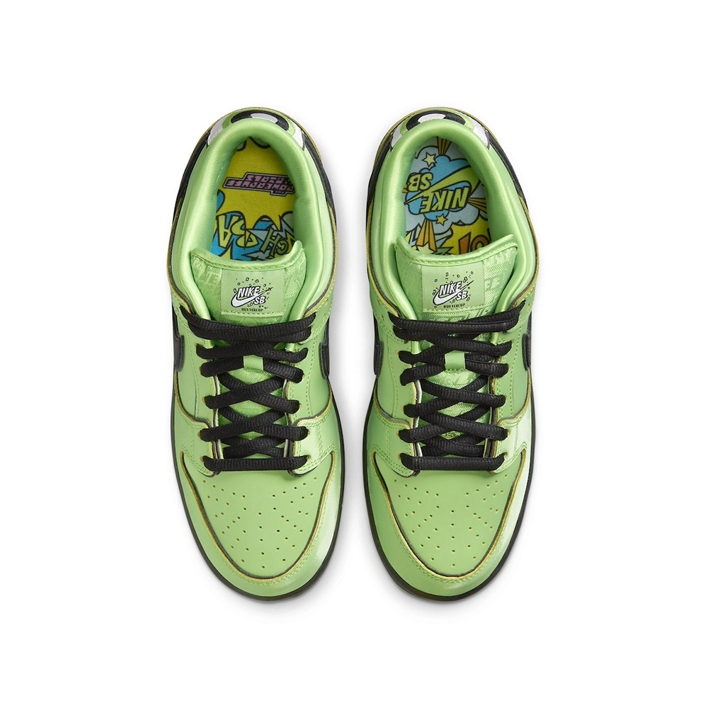 The Powerpuff Girls x Dunk Low Pro SB QS Buttercup,Dunk SB,NIKE SHOES Reps