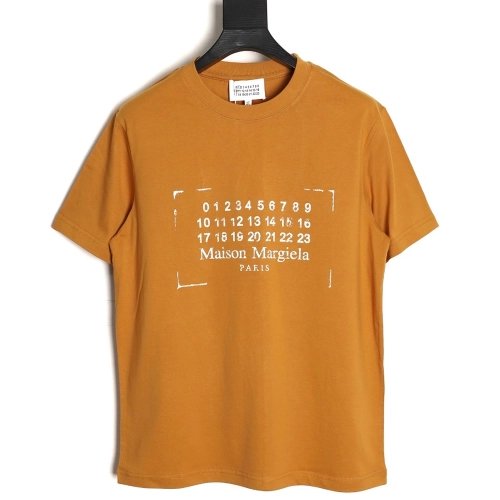 Maison Margiela number short-sleeved T-shirt,MAISON MARGIELA