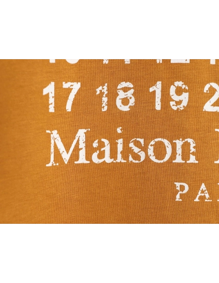 Maison Margiela number short-sleeved T-shirt,MAISON MARGIELA