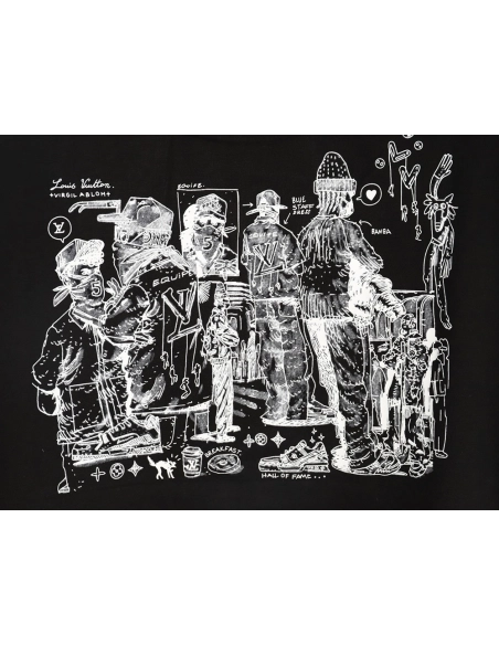 Louis Vuitton puff print short-sleeved T-shirt TSK1,Louis Vuitton