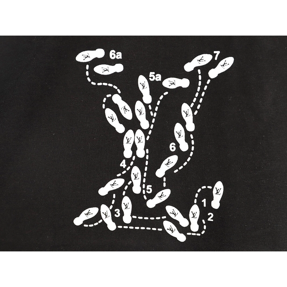 Louis Vuitton puff print short-sleeved T-shirt TSK1,Louis Vuitton