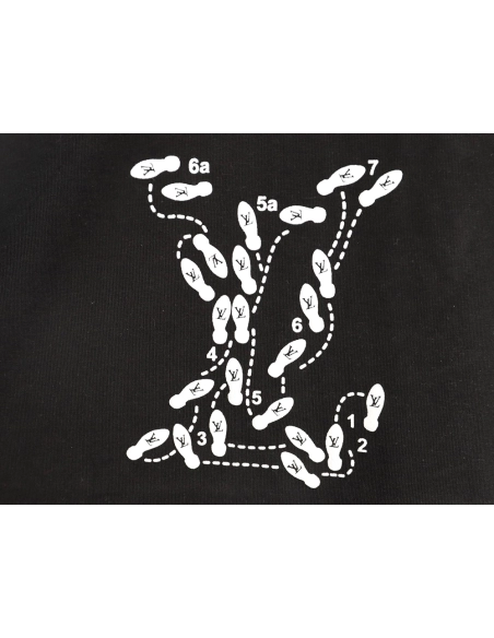Louis Vuitton puff print short-sleeved T-shirt TSK1,Louis Vuitton