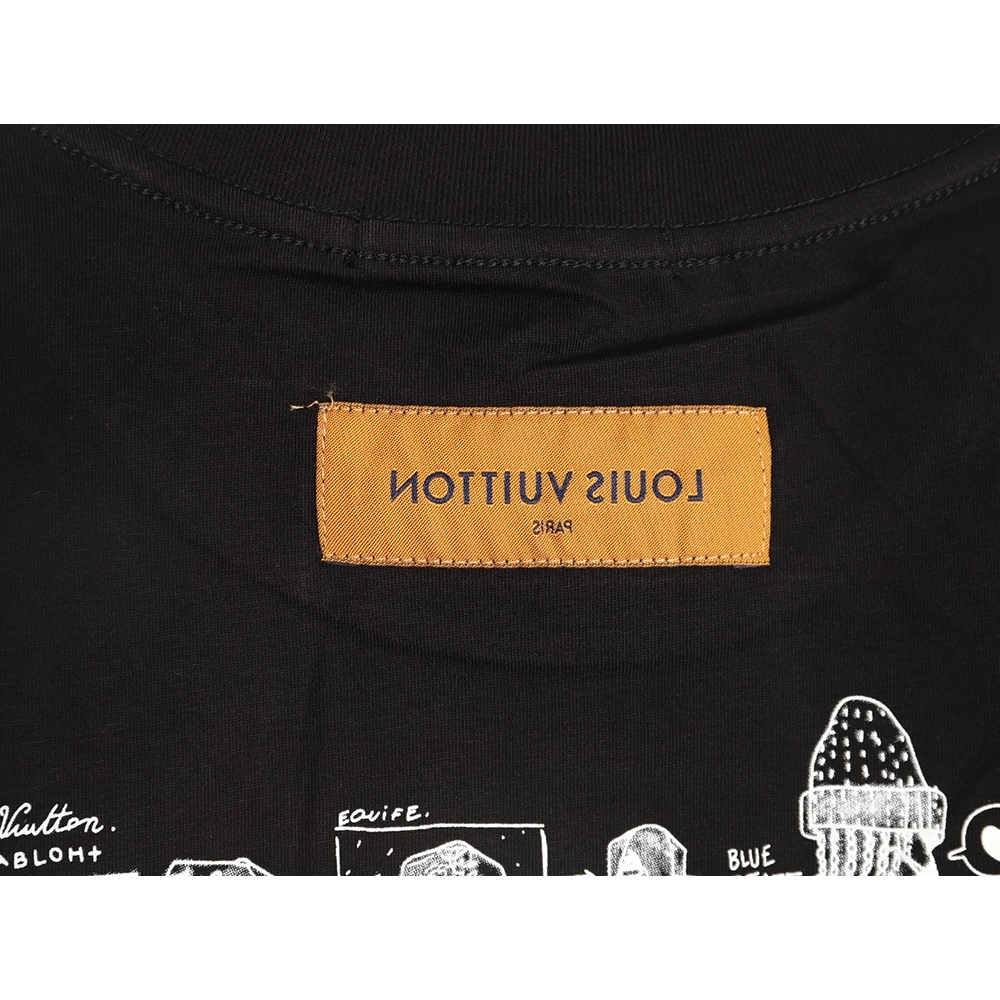 Louis Vuitton puff print short-sleeved T-shirt TSK1,Louis Vuitton