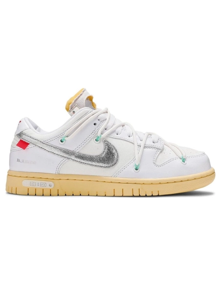 OffWhite x Dunk Low Lot 01 of 50,Dunk SB,NIKE SHOES Reps