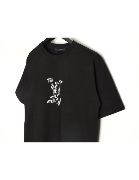 Louis Vuitton puff print short-sleeved T-shirt TSK1,Louis Vuitton
