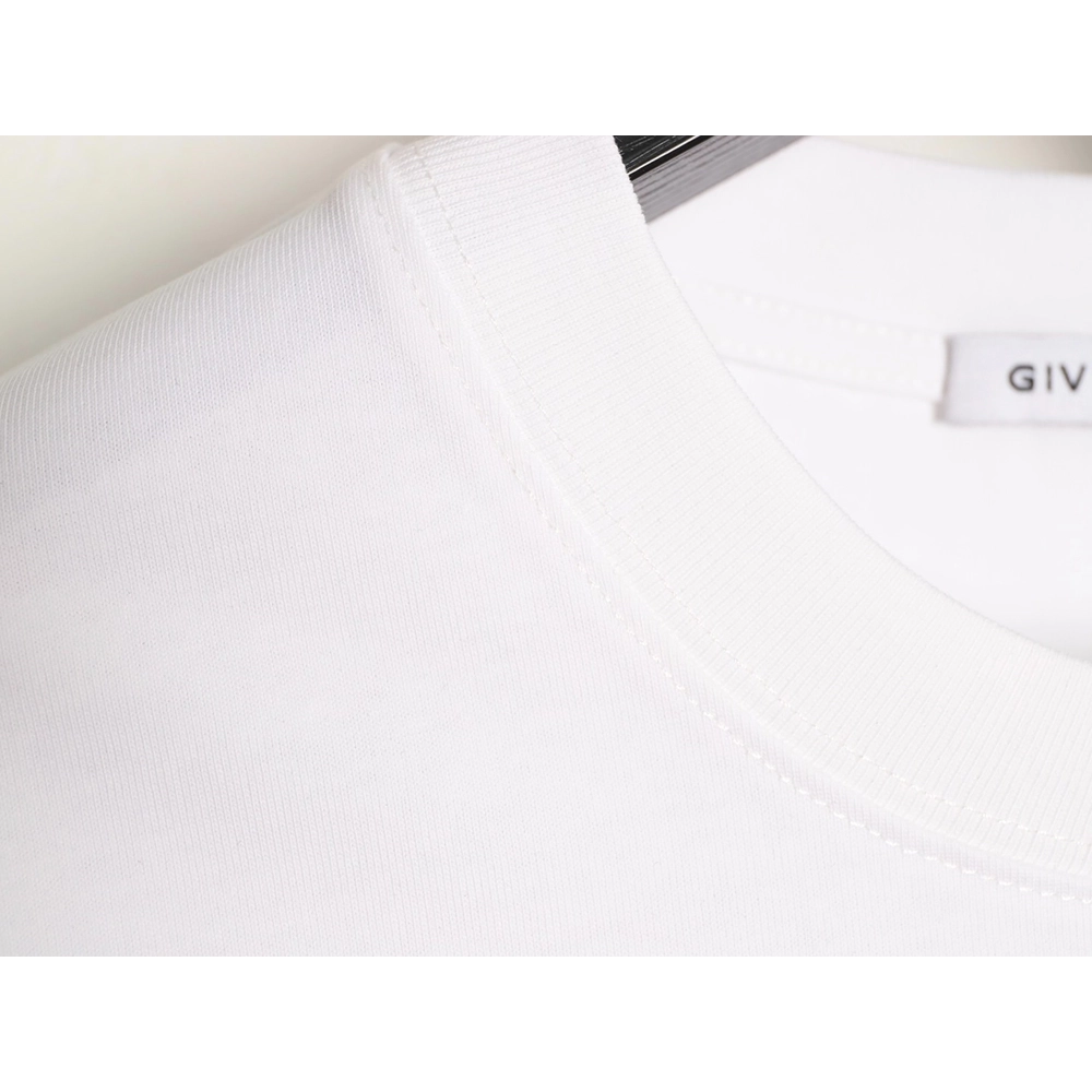 Givenchy three-dimensional laminated letter short sleeves,Givenchy