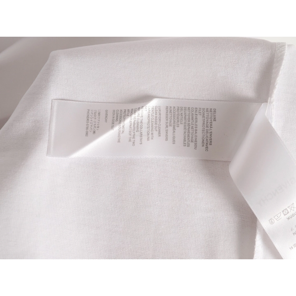 Givenchy three-dimensional laminated letter short sleeves,Givenchy