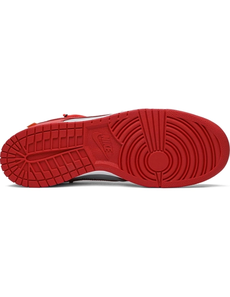 OffWhite x Dunk Low University Red,Dunk SB,NIKE SHOES Reps