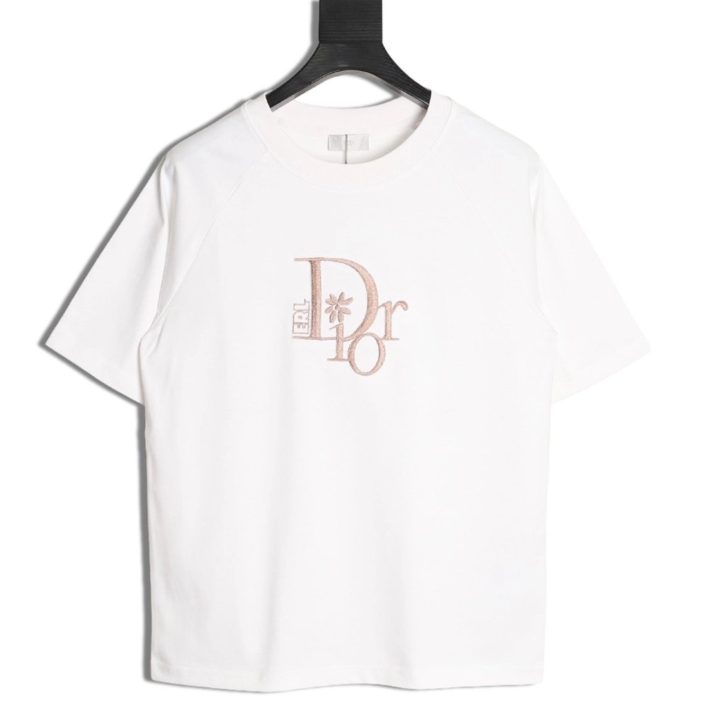 Dior ERL joint embroidered short-sleeved T-shirt,Dior