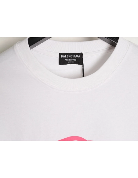 Balenciaga 3M printed lettering logo short sleeves,Balenciaga