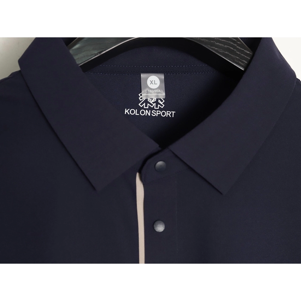 Kolon sport breathable business short polo shirt TSK1,Kolon