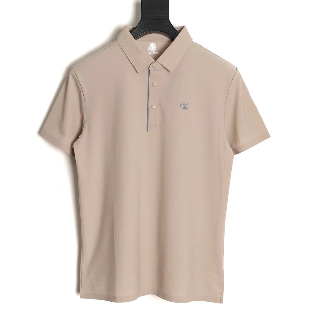 Kolon sport breathable business short polo shirt,Kolon