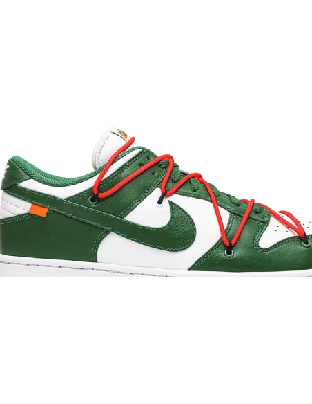 OffWhite x Dunk Low Pine Green,Dunk SB,NIKE SHOES Reps