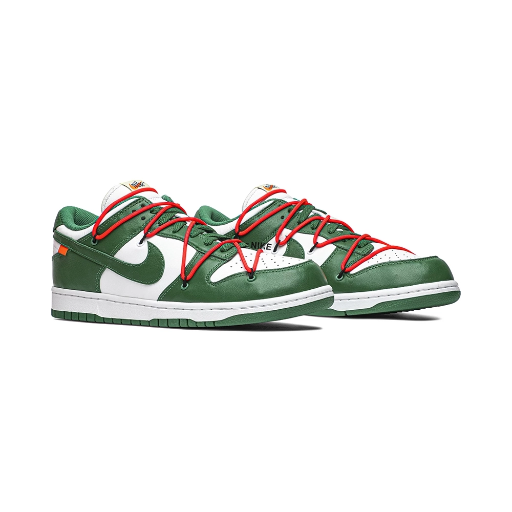 OffWhite x Dunk Low Pine Green,Dunk SB,NIKE SHOES Reps