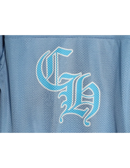 Chrome Hearts Sanskrit mesh hockey long-sleeved T-shirt,Chrome Hearts