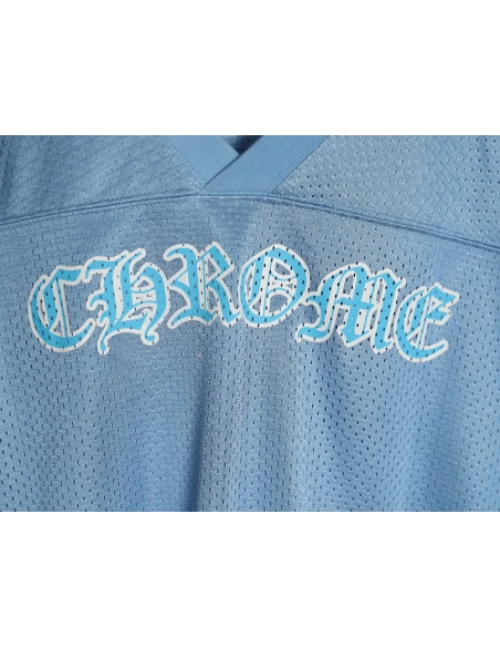 Chrome Hearts Sanskrit mesh hockey long-sleeved T-shirt,Chrome Hearts