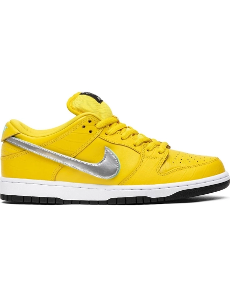 Special Price NO QCDiamond Supply Co. x Dunk Low Pro SB Canary Diamond,Dunk SB,NIKE SHOES Reps