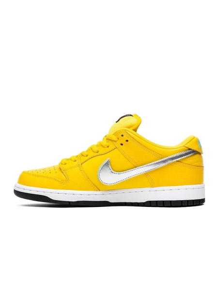 Special Price NO QCDiamond Supply Co. x Dunk Low Pro SB Canary Diamond,Dunk SB,NIKE SHOES Reps