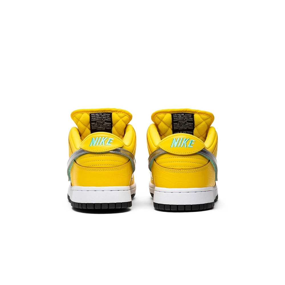 Special Price NO QCDiamond Supply Co. x Dunk Low Pro SB Canary Diamond,Dunk SB,NIKE SHOES Reps