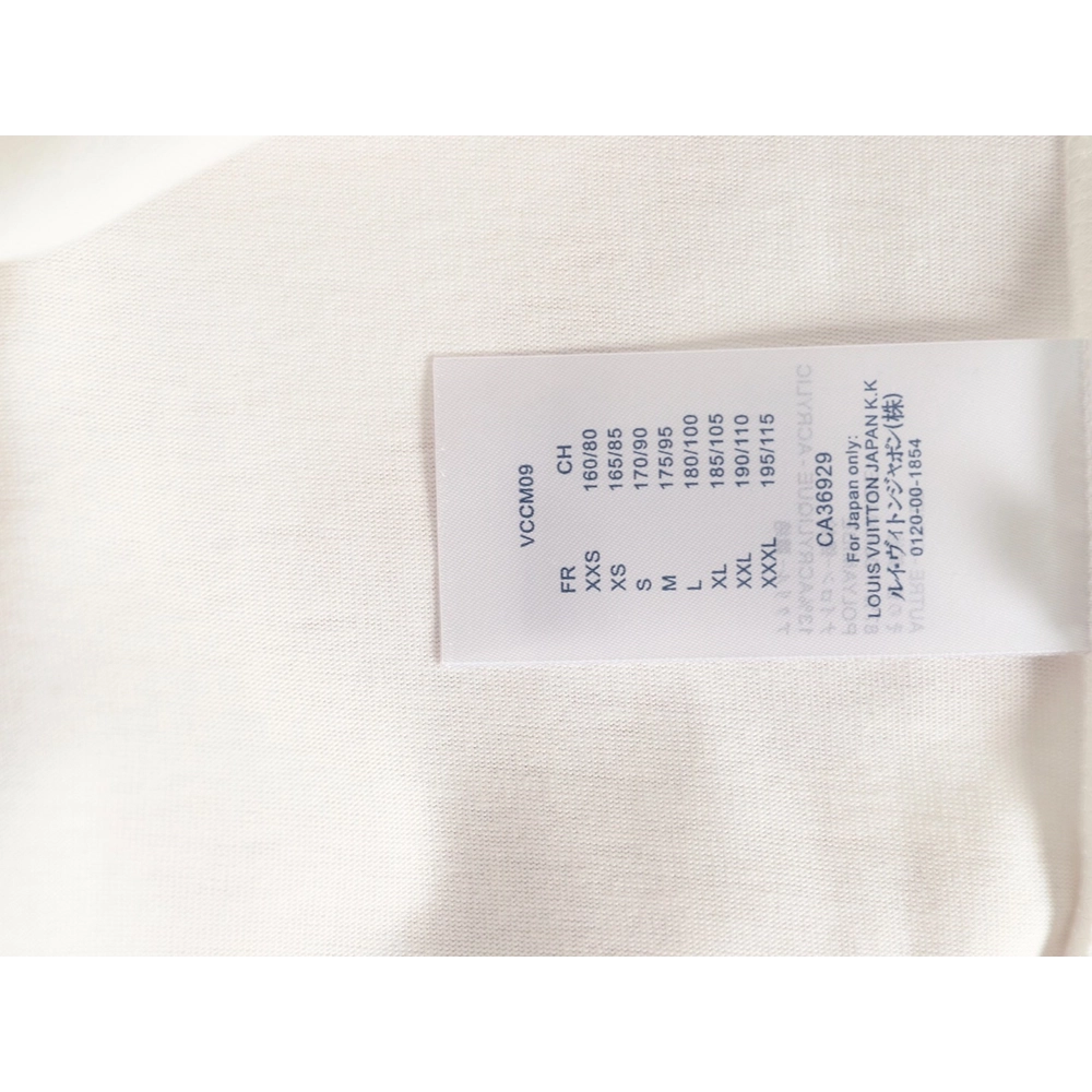 Louis Vuitton hand-painted short-sleeved T-shirt,Louis Vuitton