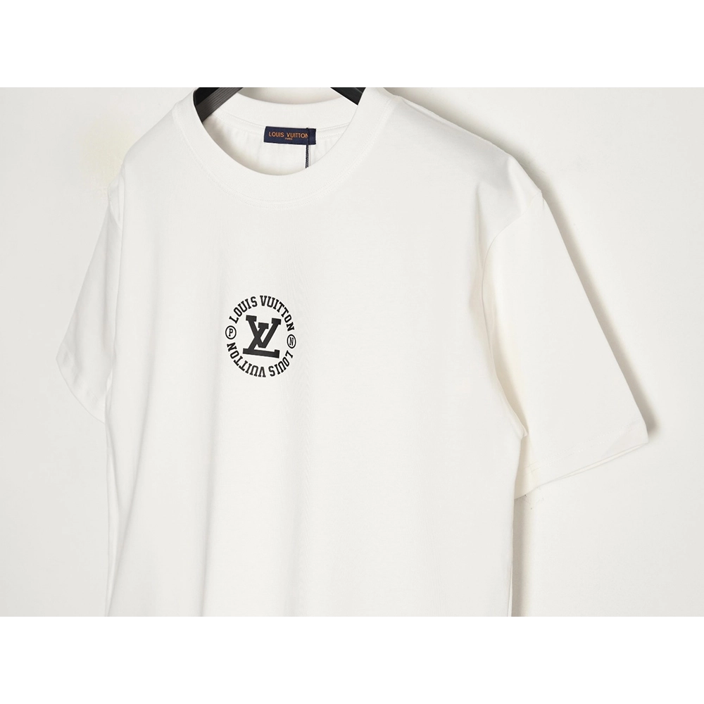 Louis Vuitton circle lettering short-sleeved T-shirt,Louis Vuitton
