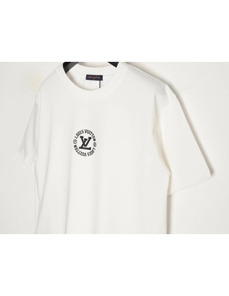 Louis Vuitton circle lettering short-sleeved T-shirt,Louis Vuitton