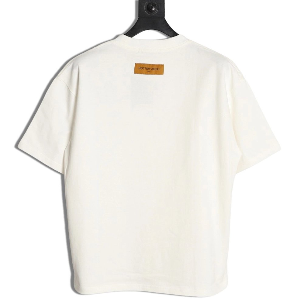 Louis Vuitton monogram graffiti short-sleeved T-shirt,Louis Vuitton