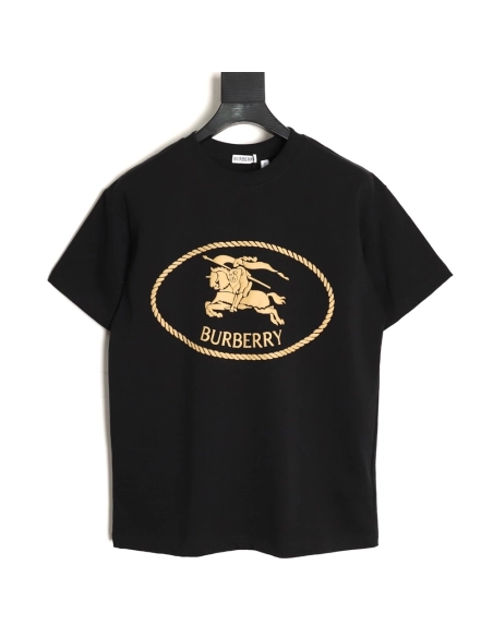 Burberry Wheat Horse Short Sleeve T-Shirt TSK1,Burberry