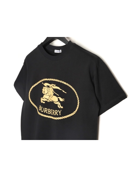 Burberry Wheat Horse Short Sleeve T-Shirt TSK1,Burberry